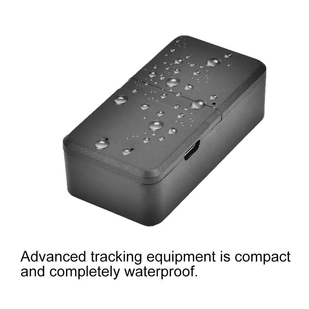 Mini GPS Tracker, Smart Strong Magnetic Tracker Support Website & MSM & Phone App Long Battery Life For Tracking Children and Managing Fleets