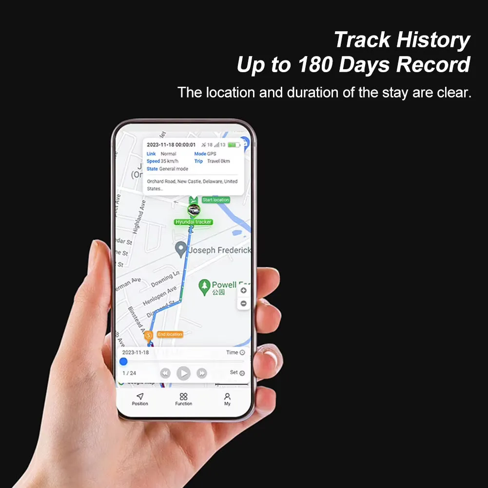 Mini Wireless GPS Tracker – Strong Magnetic Car Locator with Real-Time Tracking & Intelligent Alarm (Model GF10)