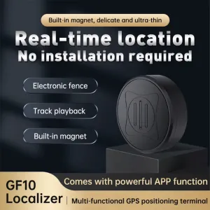 Mini Wireless GPS Tracker – Strong Magnetic Car Locator with Real-Time Tracking & Intelligent Alarm (Model GF10)