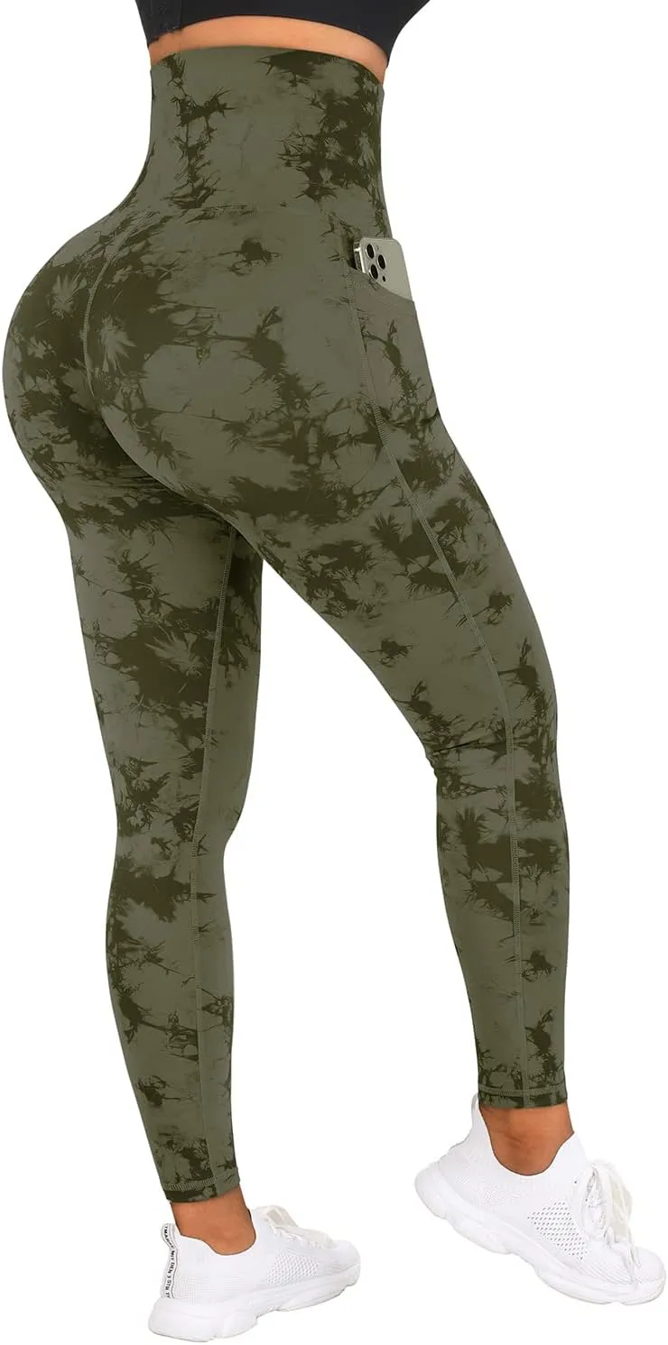 MOOSLOVER Women Corset High Waisted Leggings with Pockets Tummy Control Body Shaper Yoga Pants
