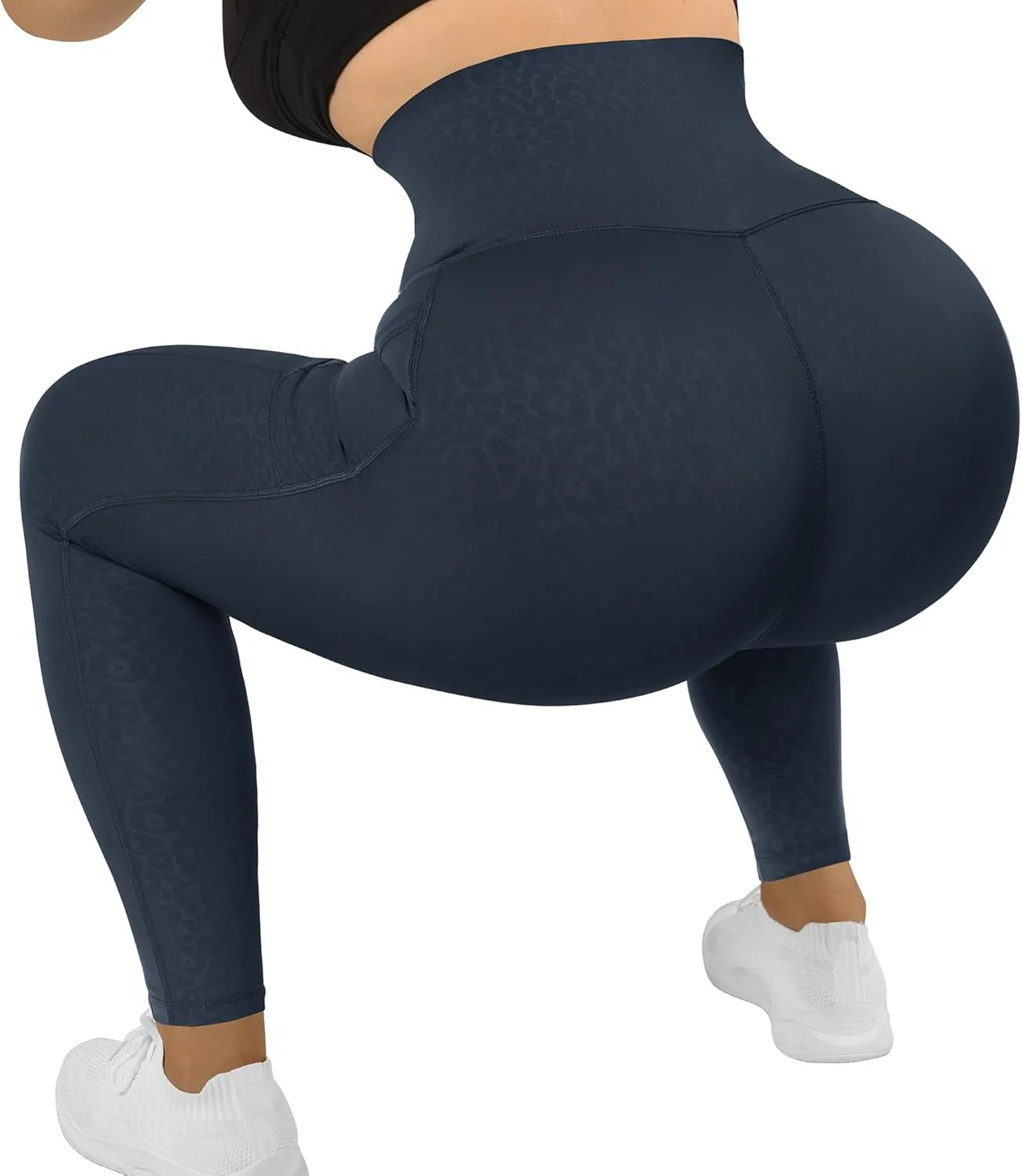 MOOSLOVER Women Corset High Waisted Leggings with Pockets Tummy Control Body Shaper Yoga Pants