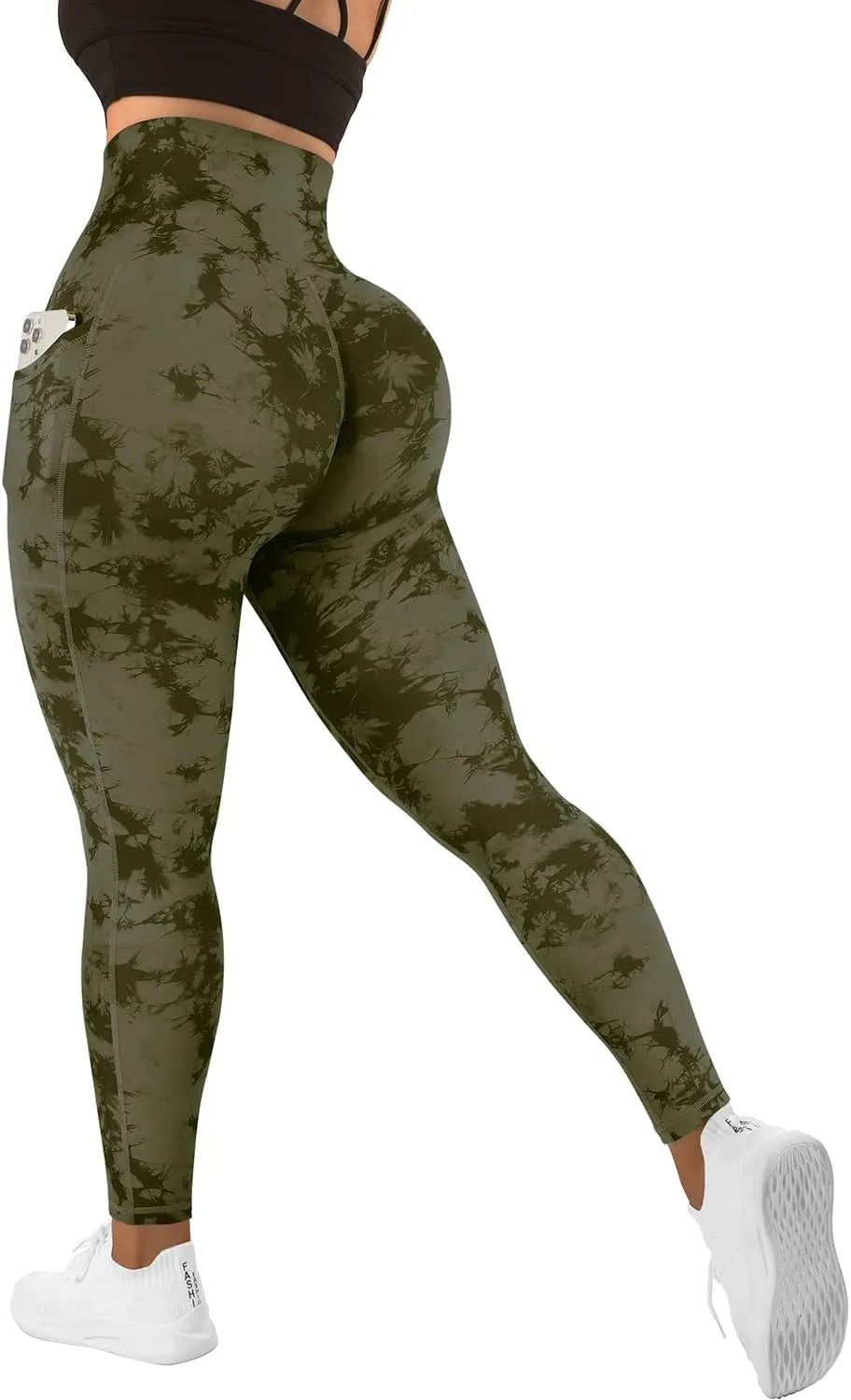MOOSLOVER Women Corset High Waisted Leggings with Pockets Tummy Control Body Shaper Yoga Pants
