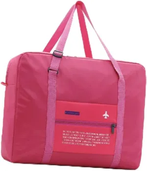 Nylon Hand Belt Sewn Large Capacity Portable Waterproof Foldable Travel Bag for Men Luggage Bags