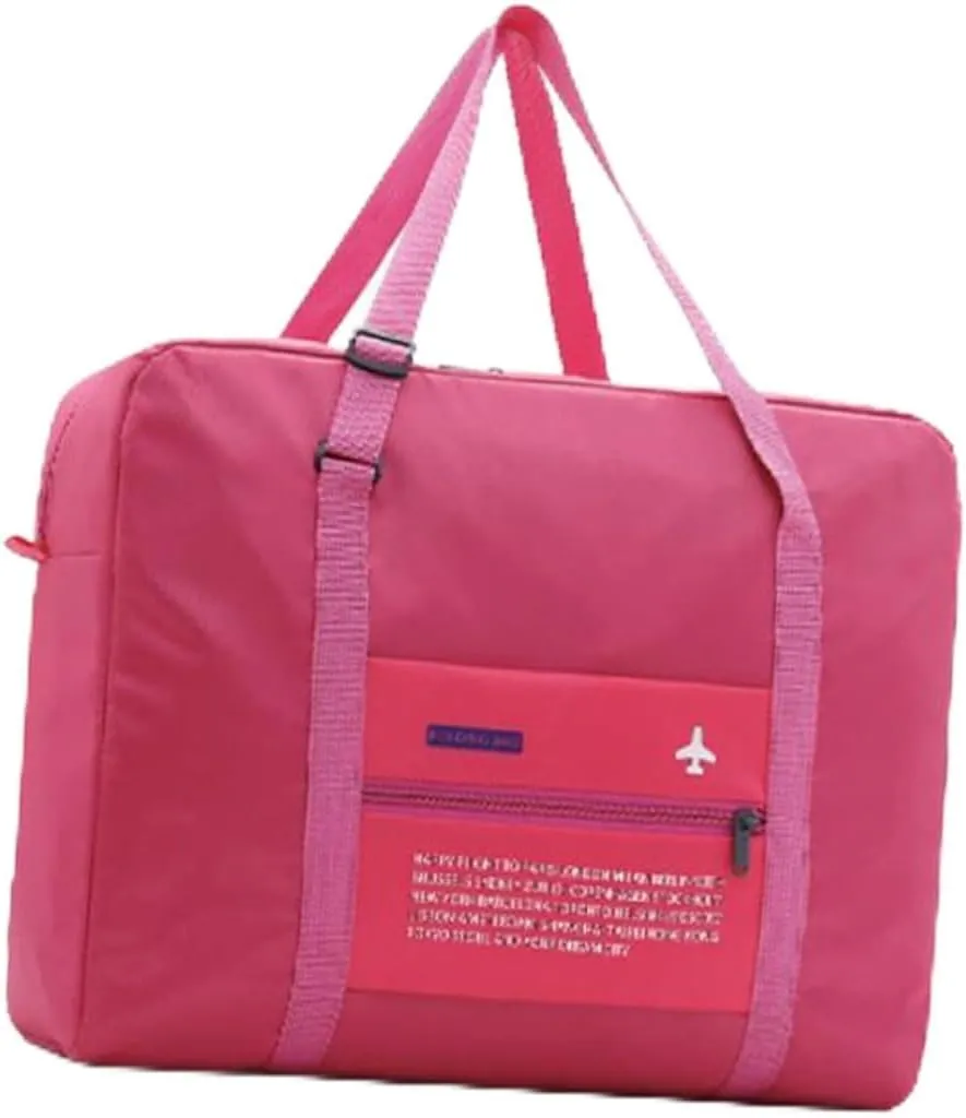 Nylon Hand Belt Sewn Large Capacity Portable Waterproof Foldable Travel Bag for Men Luggage Bags
