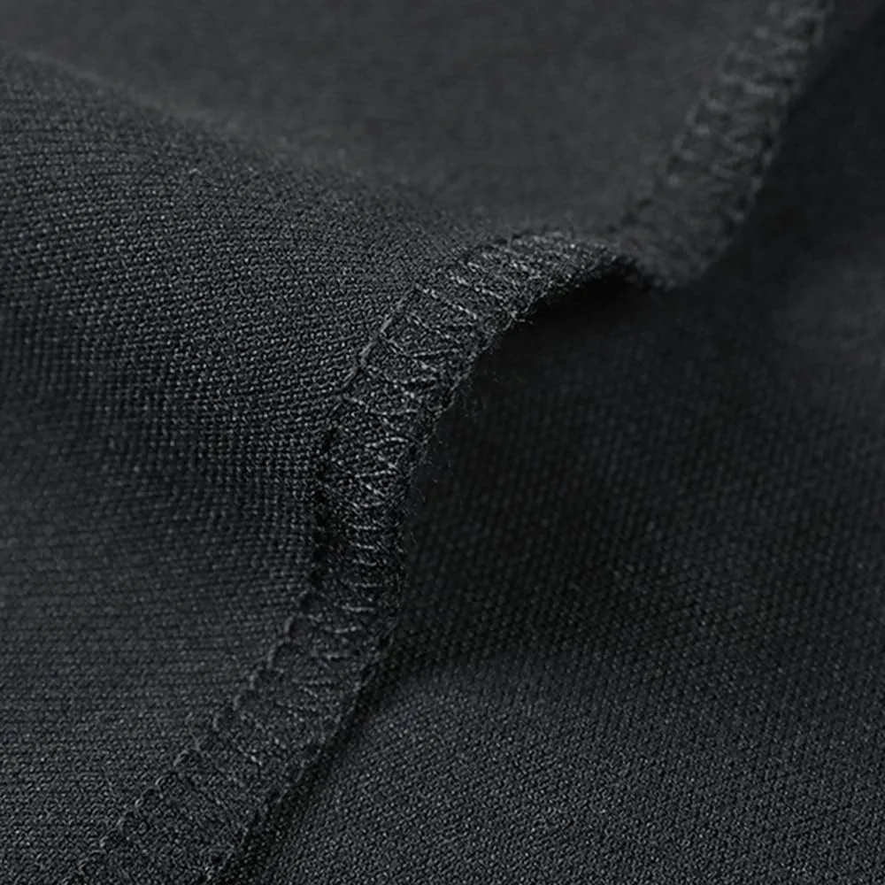 Polo Shirts for Men Bear California Embroidered Long Sleeve Mens Polo Shirts