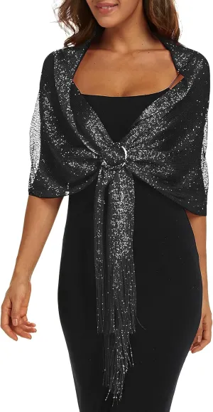 Rheane Shawls and Wraps for Evening Dresses Shawl Wraps for Women with Buckle for Evening Party Dresses Wedding Party