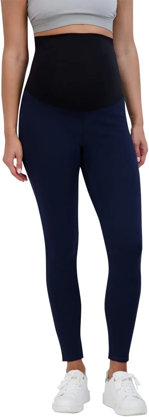 Savi Parker Womens Ponte Maternity Leggings with Pockets  Pregnancy Clothes for All Seasons  28 Inseam