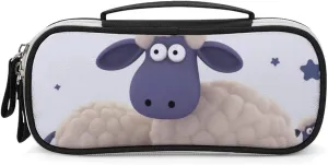 Sheep Leather Makeup Bag Portable Small Cosmetic Organizer Waterproof Toiletry Bags Brushes Pencils And Travel Make Up Accessories