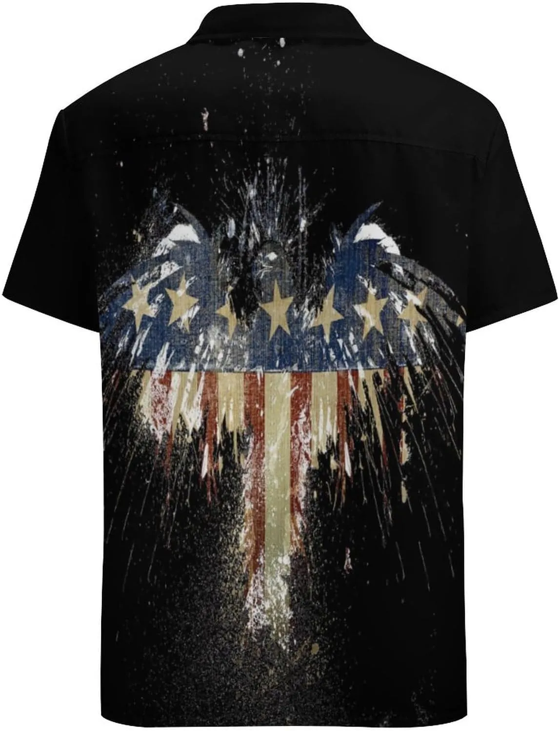 Shirts for Men Short Sleeve Beach Shirt Casual Button Down Shirts Tops Quick Dry with Designs