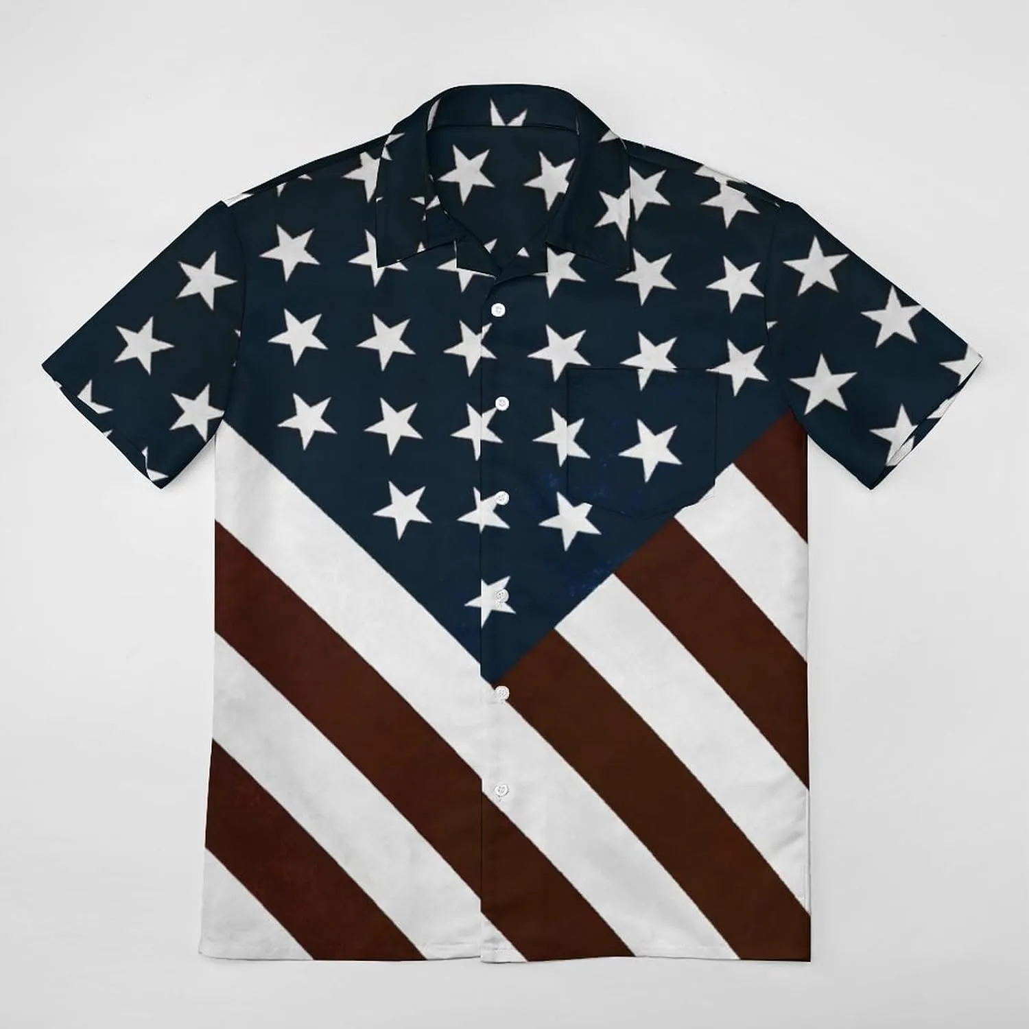 Shirts for Men Short Sleeve Beach Shirt Casual Button Down Shirts Tops Quick Dry with Designs