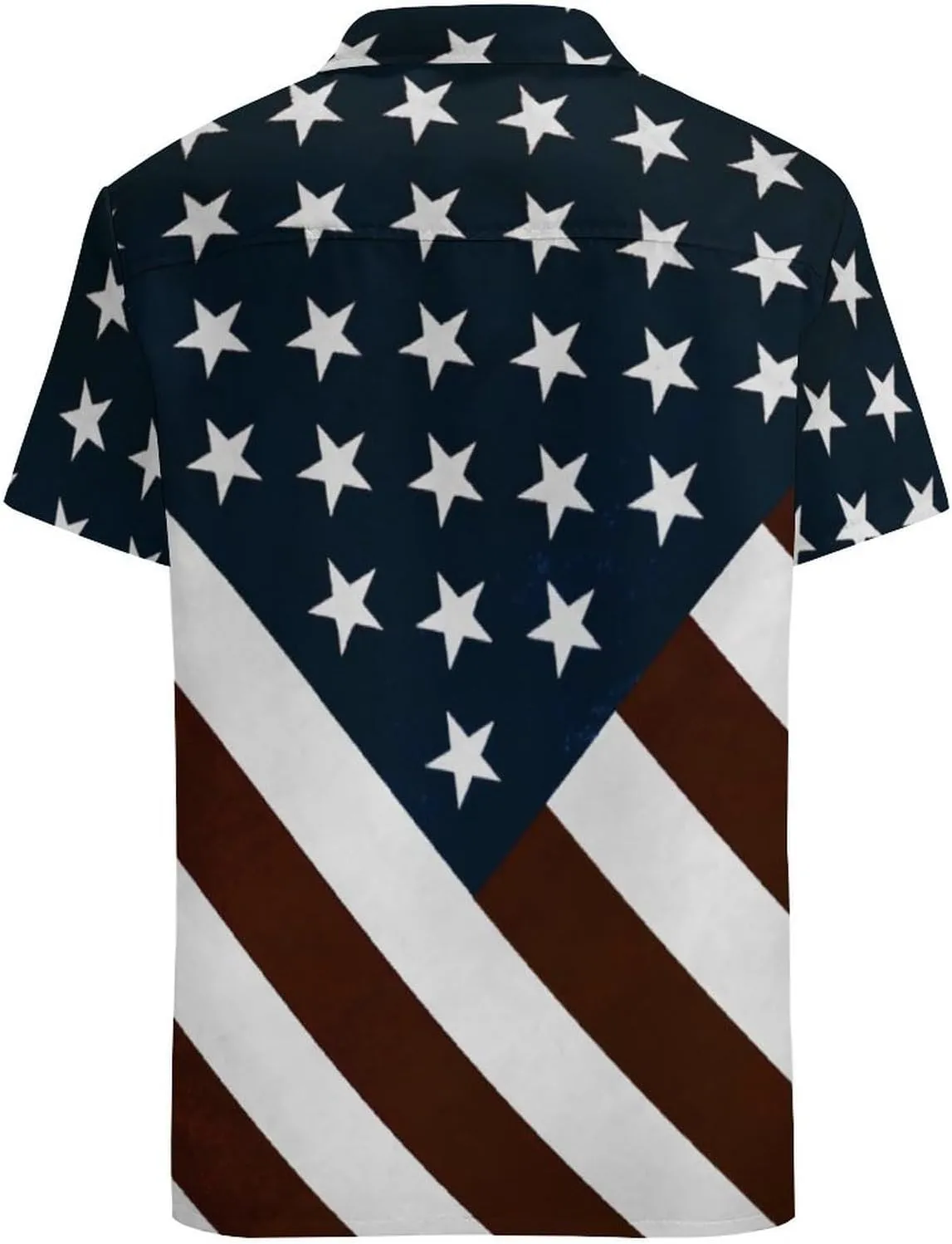 Shirts for Men Short Sleeve Beach Shirt Casual Button Down Shirts Tops Quick Dry with Designs