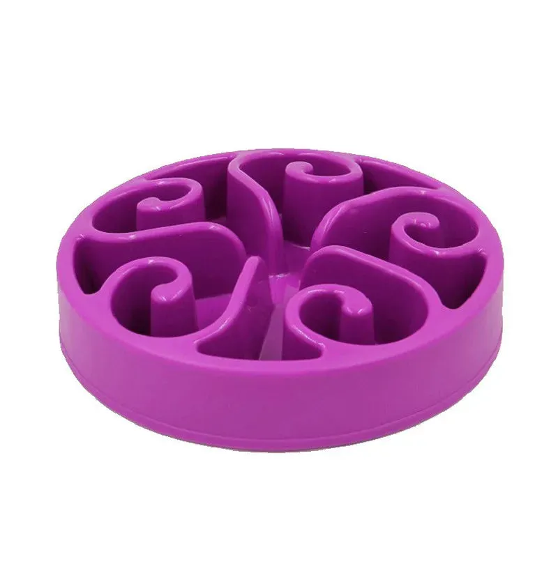 Slow Feeder Dog Bowl - Durable Pet Feeding Accessory for Enhanced Meal Times