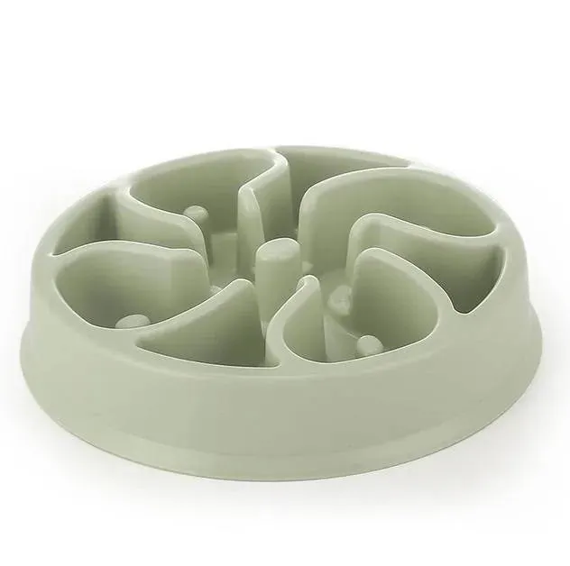 Slow Feeder Dog Bowl - Durable Pet Feeding Accessory for Enhanced Meal Times
