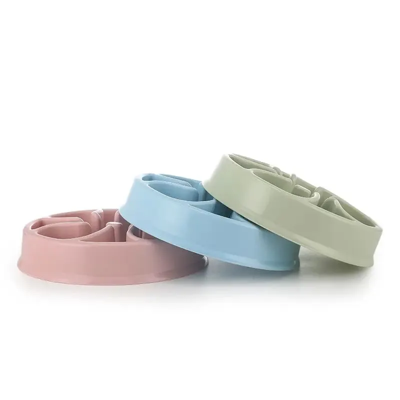 Slow Feeder Dog Bowl - Durable Pet Feeding Accessory for Enhanced Meal Times