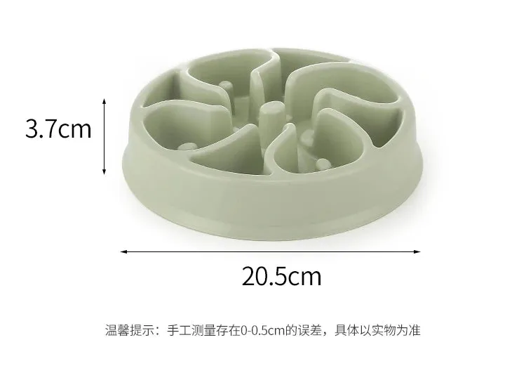 Slow Feeder Dog Bowl - Durable Pet Feeding Accessory for Enhanced Meal Times