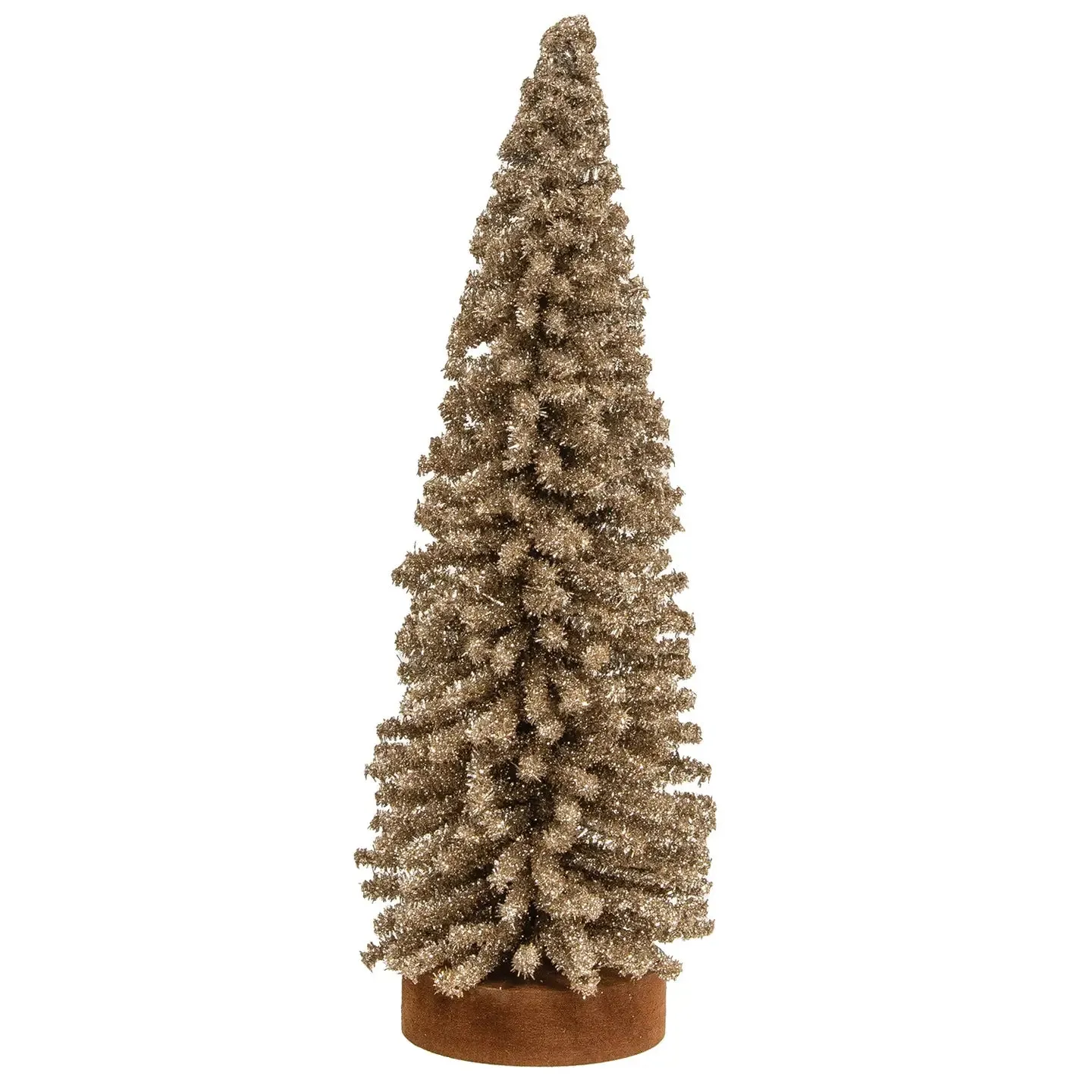Small Champagne Bristle Tree