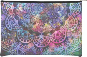 Small Makeup Bag Abstract Mandala Cosmetic Bag for Women Portable Purse Travel Toiletry Bag Accessories Organizer Zipper Pouch
