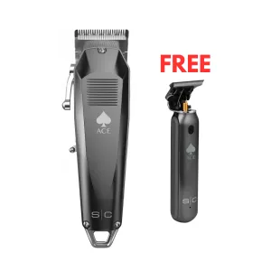 StyleCraft Ace Metal Edition Clipper   FREE S|C Ace Trimmer