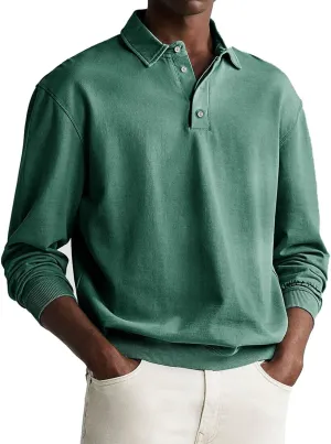 Tshirts Shirts for Men Sweater Solid Color Casual Long Sleeved Pullover Sweater Mens T Shirts Casual Stylish 2xlt