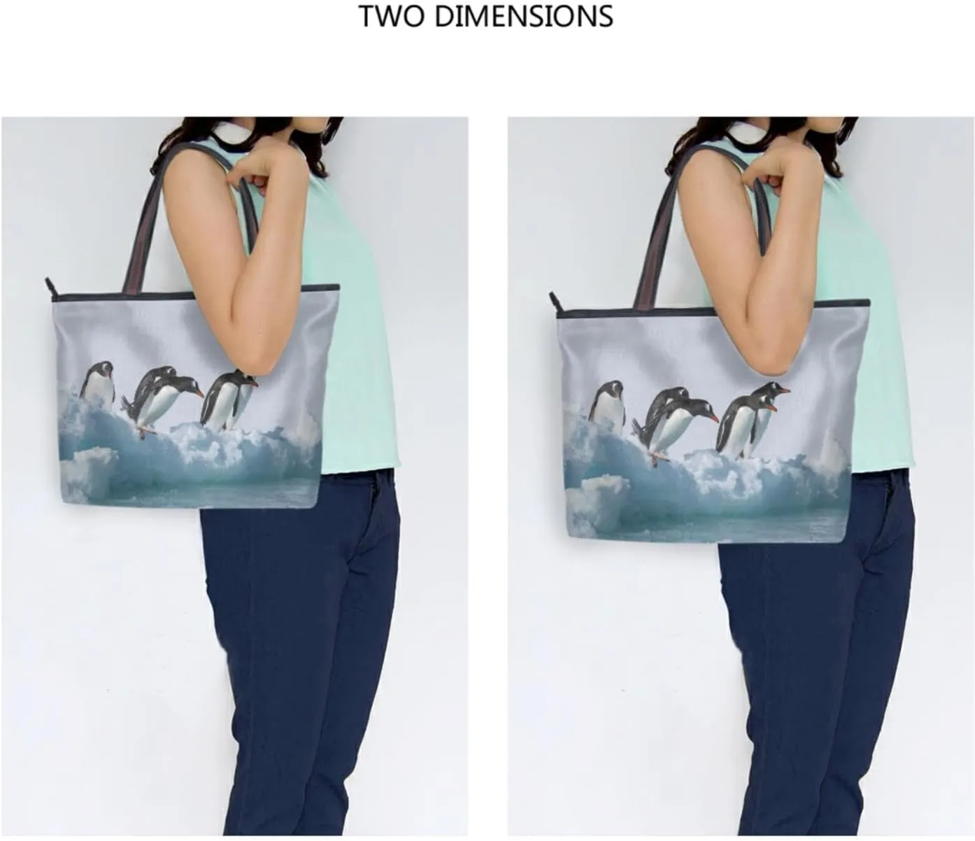 Watercolor Magic Gnomes Stars Handbags and Purse for Women Tote Bag Large Capacity Top Handle Shopper Shoulder Bag