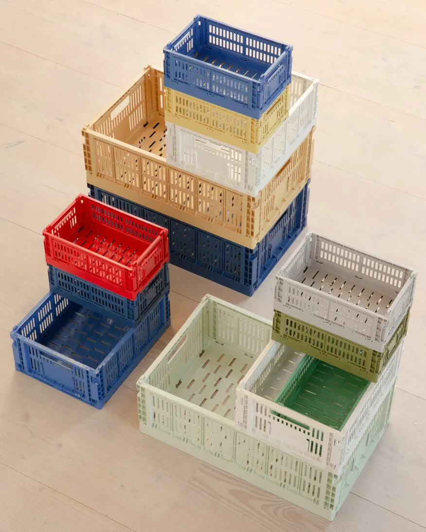 Wheels for Colour Crates - Set of 4 | Medium | Grey | by HAY