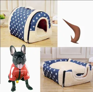 Winter Bed House for French Bulldog (WS311)