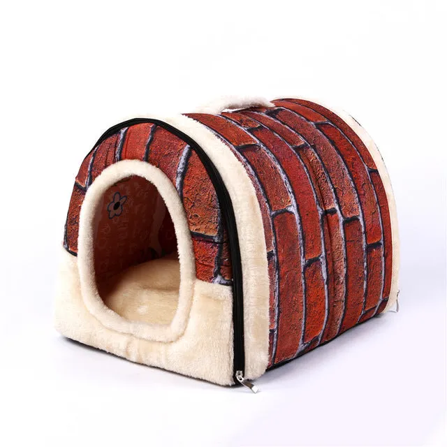 Winter Bed House for French Bulldog (WS311)