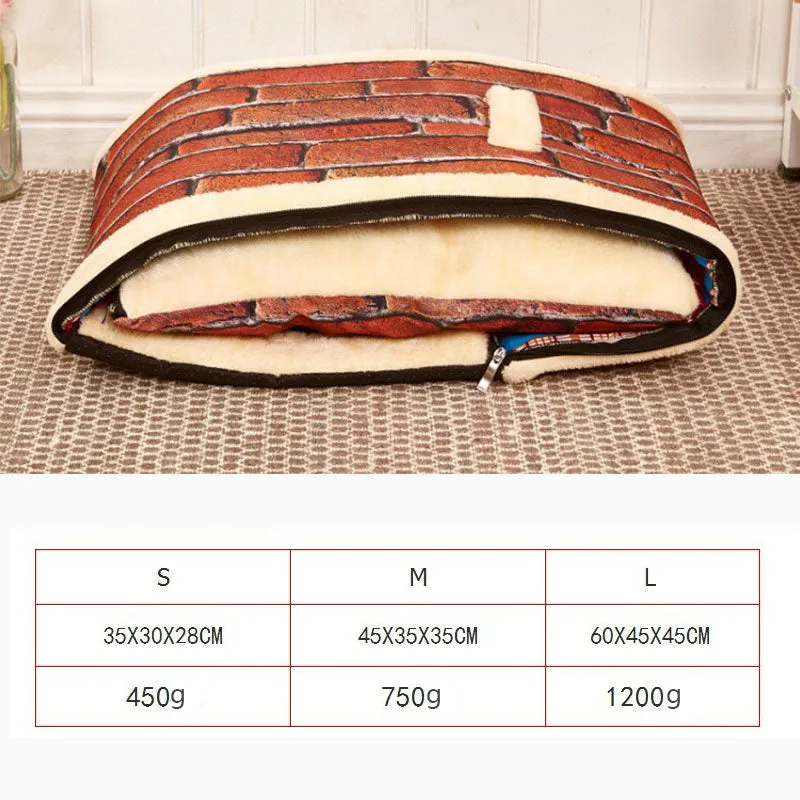 Winter Bed House for French Bulldog (WS311)