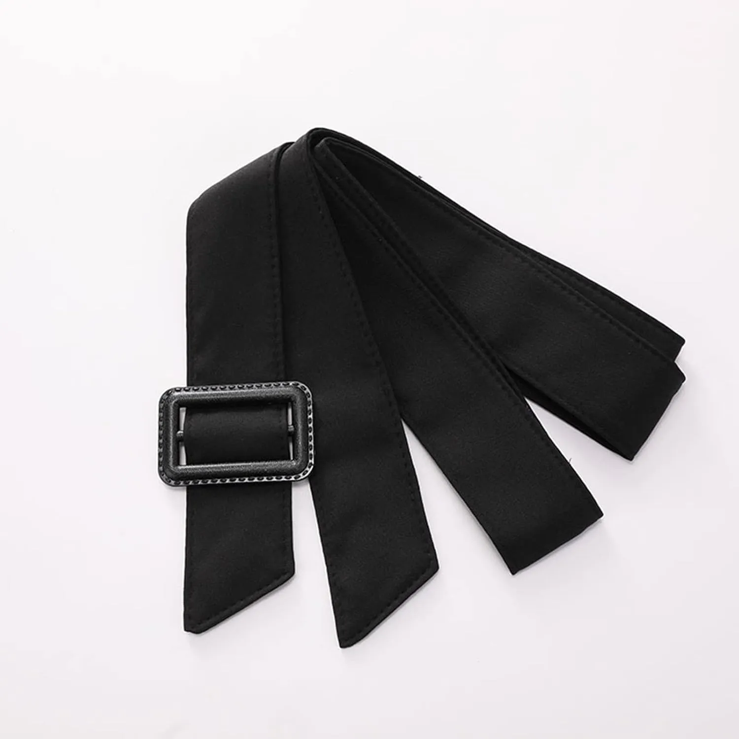 Women Adjustable Buckle Wide Waist Belt Band for for Trench Coat Overcoat Jacket