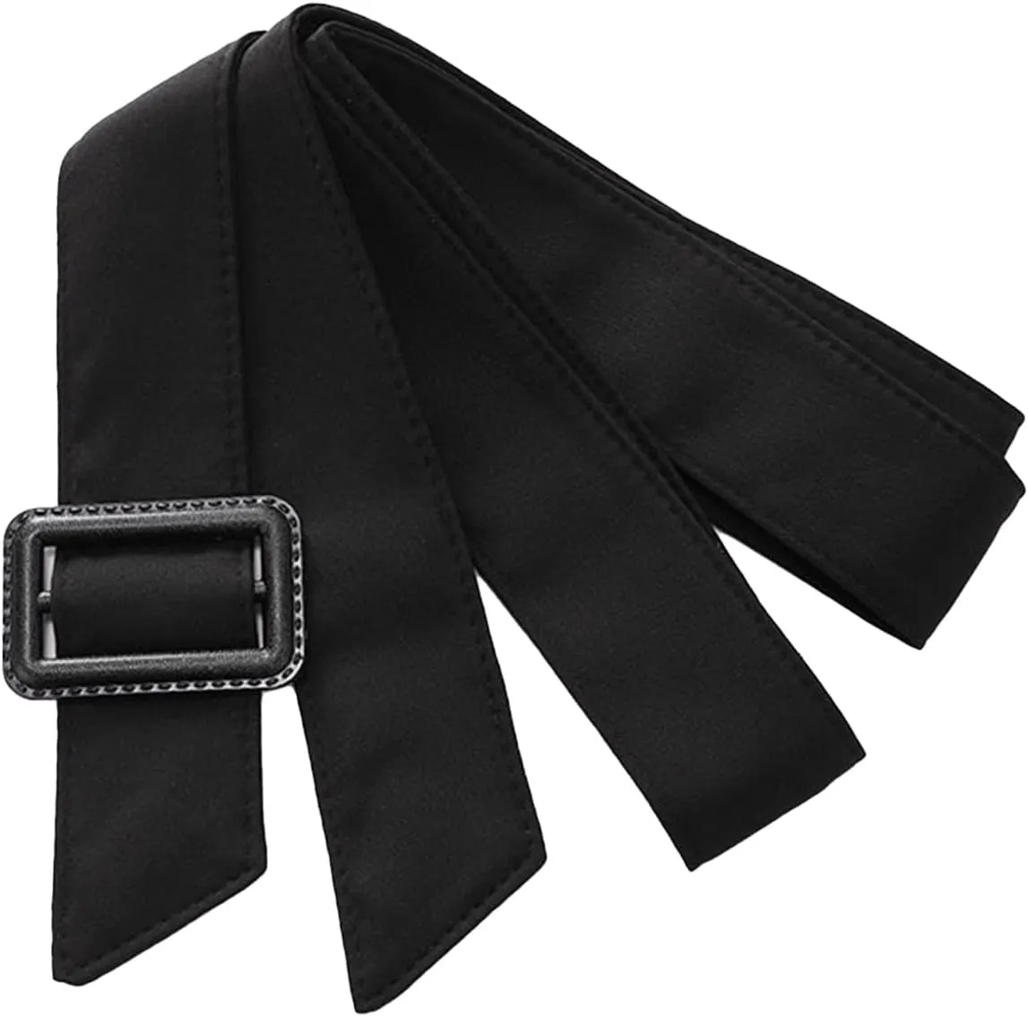 Women Adjustable Buckle Wide Waist Belt Band for for Trench Coat Overcoat Jacket