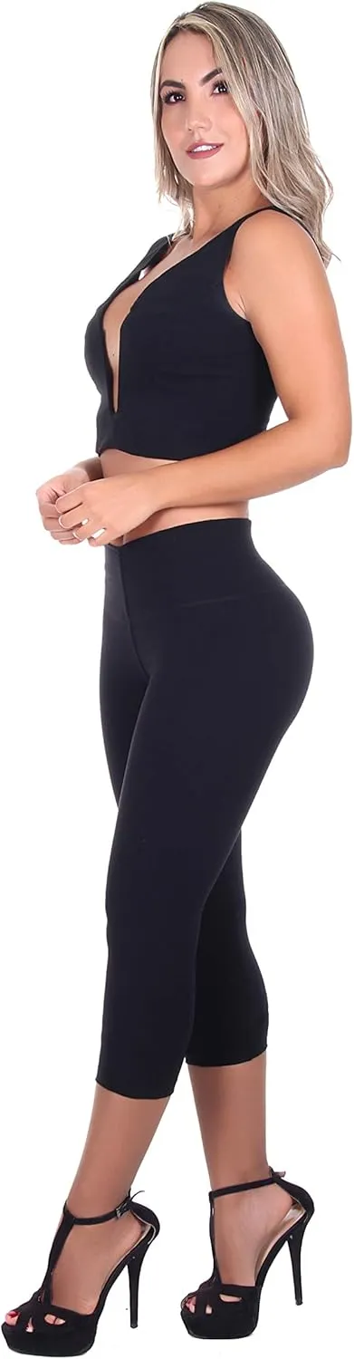 Women Leggings with Internal Body Shaper and Butt Lifter 1010