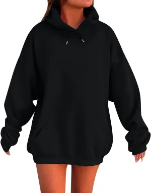 Womens Oversized Hoodies Winter Cotton Sweatshirts Pullover 2024 Fashion Tops Trendy Outfits Loose Sweatshirts