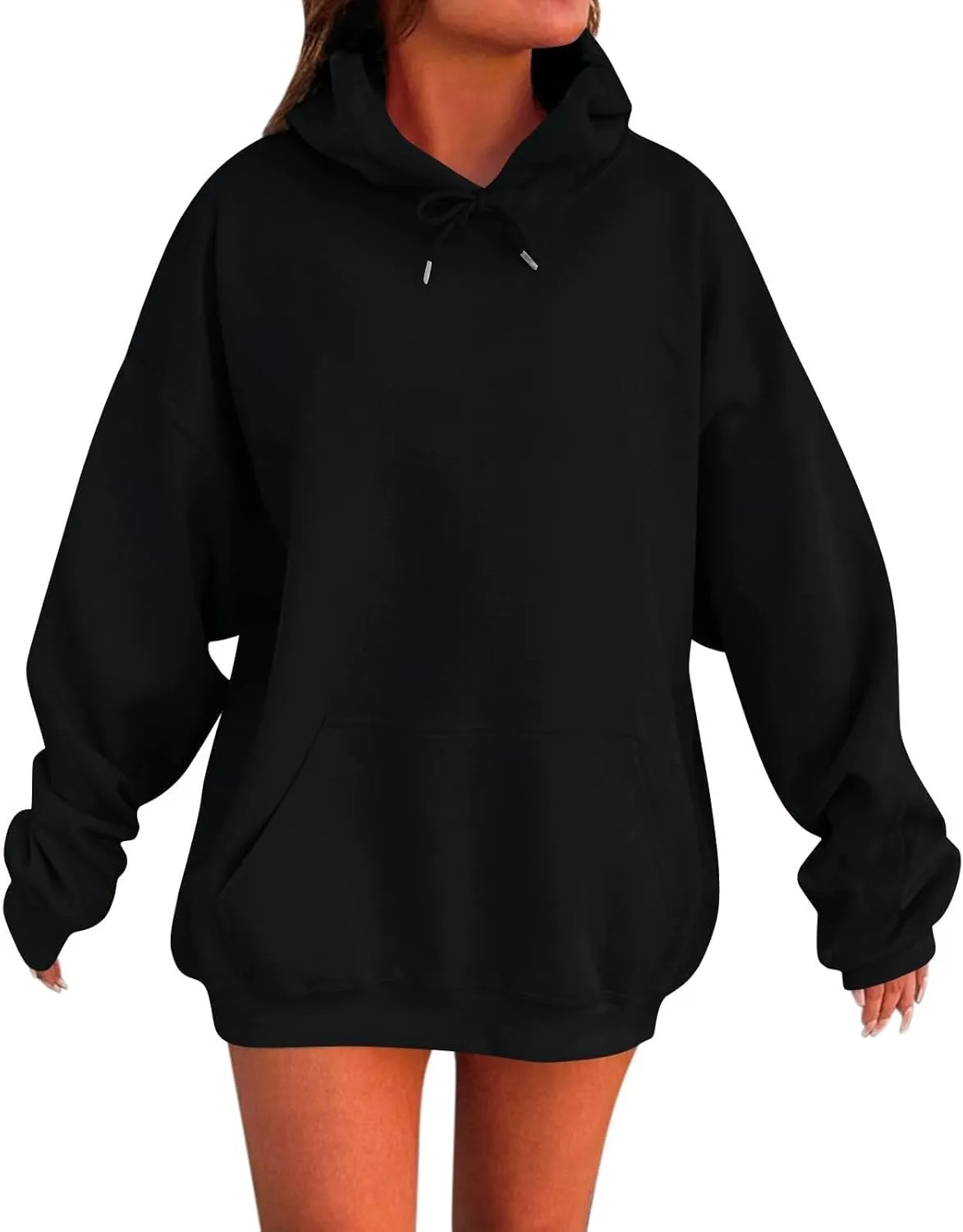 Womens Oversized Hoodies Winter Cotton Sweatshirts Pullover 2024 Fashion Tops Trendy Outfits Loose Sweatshirts