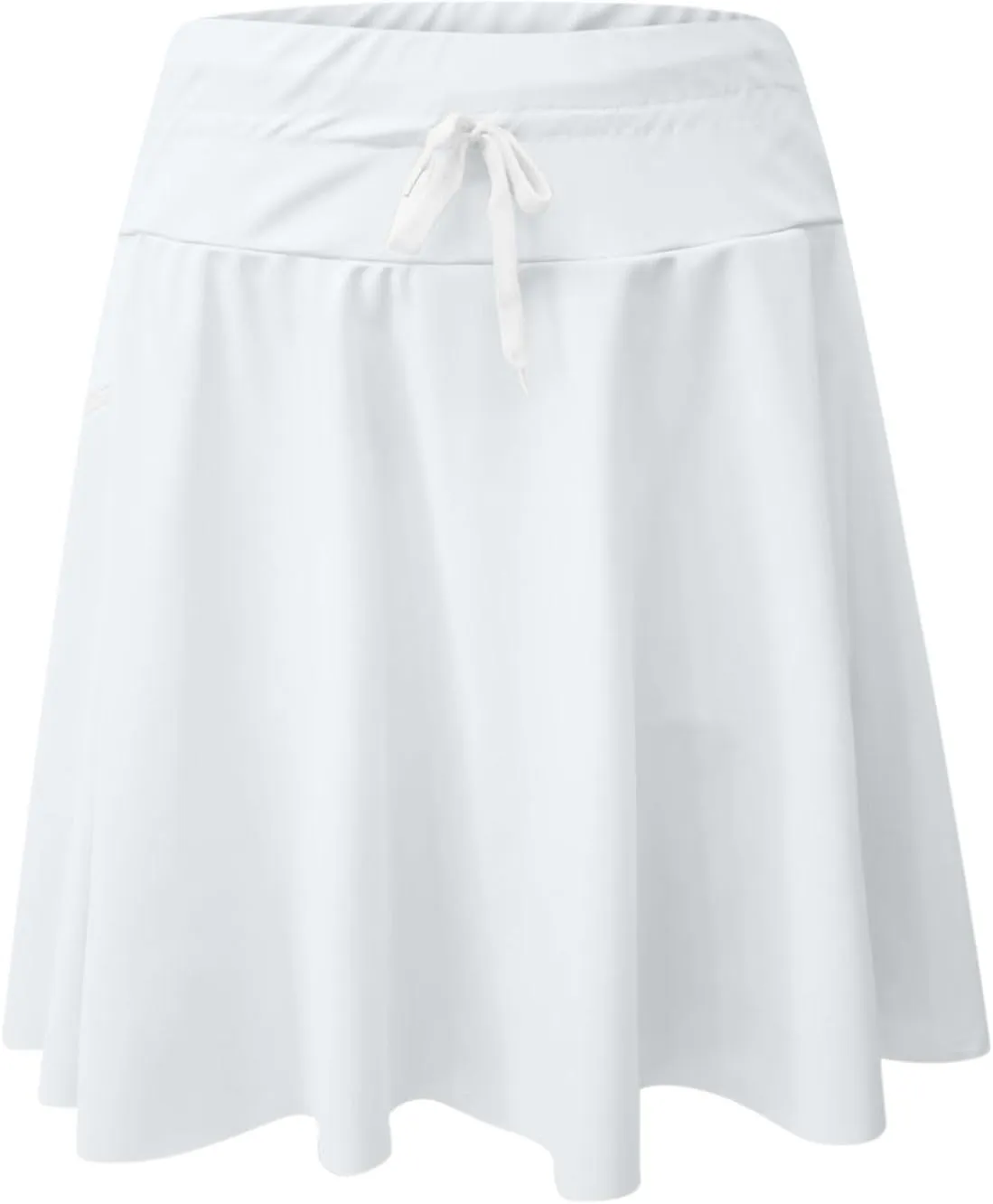 Women's Swim Skirt Quick Dry Workout High Waisted Skirts Drawstring Sports Beach Cute Pure Smooth Skirt 2025 New