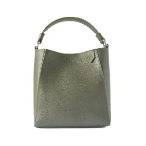 Yaya Leather Bucket Bag - Green, Leather Shoulder Bag, Green Leather Bag, Crossbody Bag, Gift for Her, Genuine Leather Bag, Handbag Women