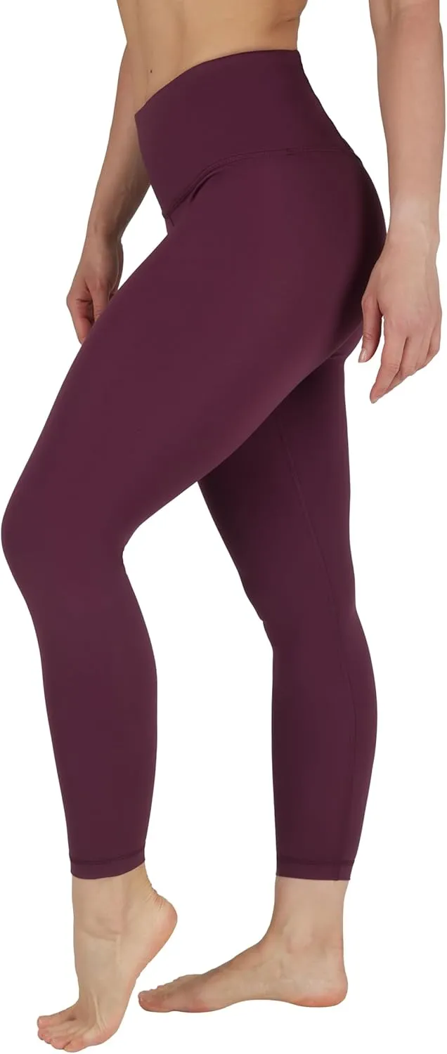 Yogalicious High Waist Squat Proof Criss Cross V-Back Ankle Length Leggings